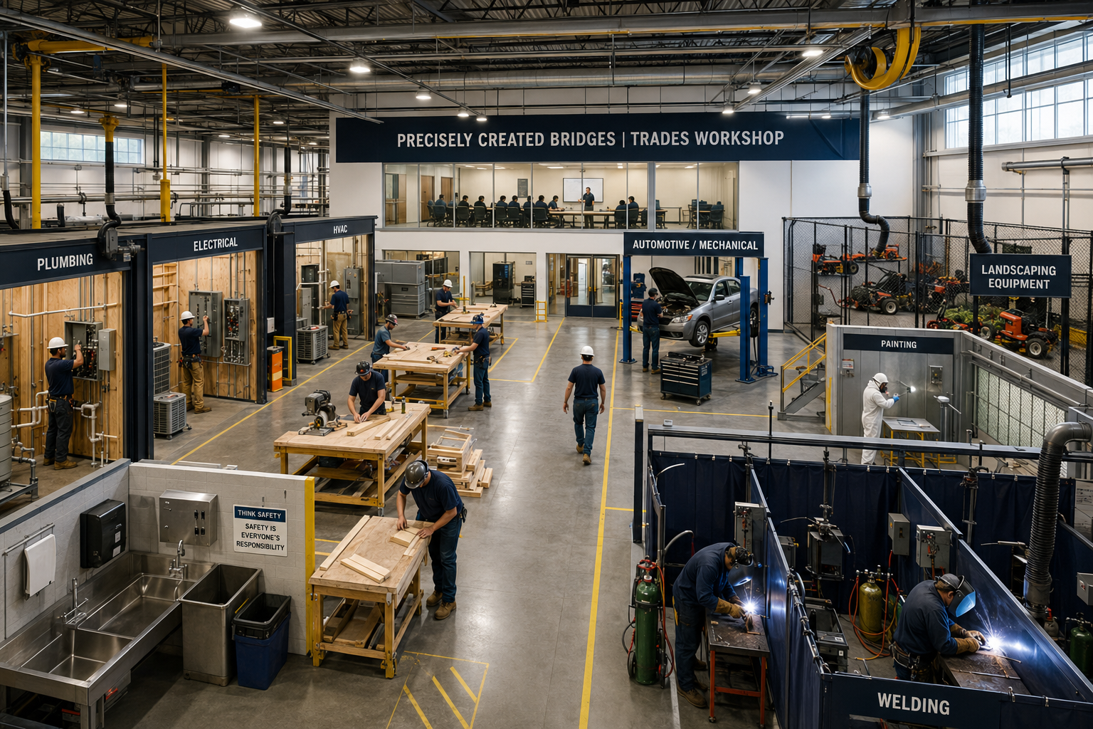 PCB Trades Workshop — Build the Bridge to Opportunity, $54.5 Million Capital Campaign